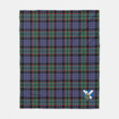 Scott Fletcher Modern Tartan Kariert Fleecedecke (Vorderseite)