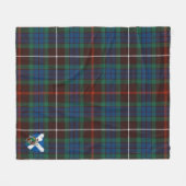 Scott Fraser Junting Ancient Tartan Kariert Fleecedecke (Vorderseite (Horizontal))