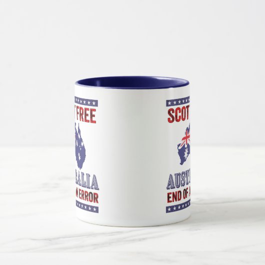 Scott Free Australia End of a Error Tasse (Zentrum)
