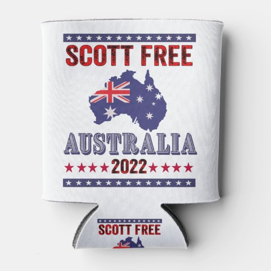Scott Free - Australien 2022 Dosenkühler (Vorderseite)