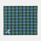 Scott Galbraith Ancient Tartan Kariert Fleecedecke (Vorderseite (Horizontal))