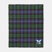 Scott Galbraith Modern Tartan Kariert Fleecedecke (Vorderseite)