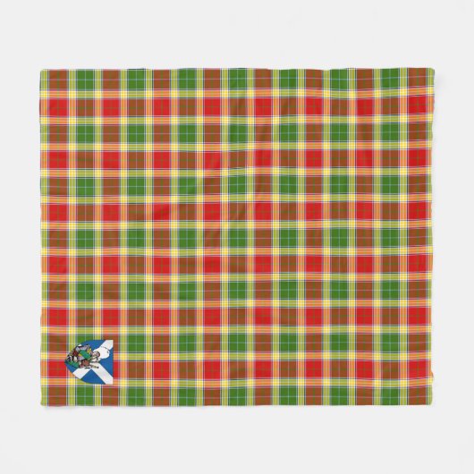 Scott Gibson Tartan Kariert Fleecedecke (Vorderseite (Horizontal))