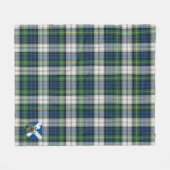 Scott Gordon Dress Ancient Tartan Kariert Fleecedecke (Vorderseite (Horizontal))