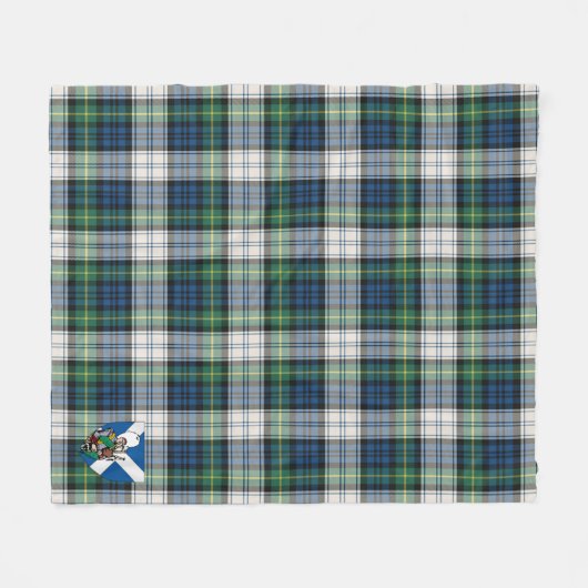 Scott Gordon Dress Ancient Tartan Kariert Fleecedecke (Vorderseite (Horizontal))