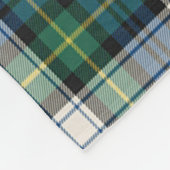 Scott Gordon Dress Ancient Tartan Kariert Fleecedecke (Ecke)