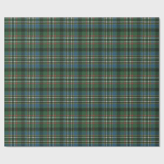 Scott Green Ancient Scottish Tartan Geschenkpapier (Flach)