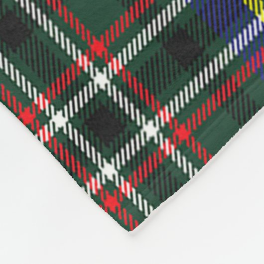 Scott Green Modern Kariert Fleecedecke (Ecke)