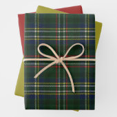 Scott Green Modern Scottish Tartan Geschenkpapier Set (Beispiel)