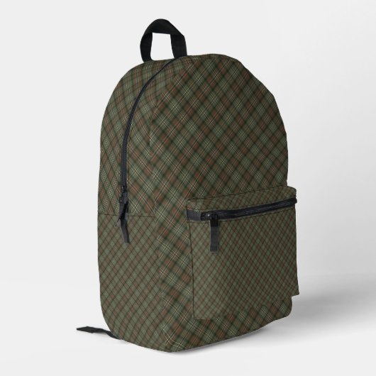 Scott Green Weathered Bedruckter Rucksack (Rückseitige Ecke links)
