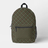 Scott Green Weathered Bedruckter Rucksack (Vorderseite)