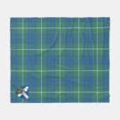 Scott Hamilton Hunting Ancient Tartan Kariert Fleecedecke (Vorderseite (Horizontal))