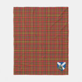 Scott Hepburn Modern Tartan Kariert Fleecedecke (Vorderseite)