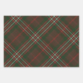 Scott Hunting Modern Scottish Tartan Geschenkpapier Set (Vorderseite 3)