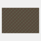 Scott Hunting Modern Scottish Tartan Geschenkpapier Set (Vorderseite 2)