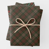 Scott Hunting Modern Scottish Tartan Geschenkpapier Set (Beispiel)