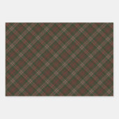 Scott Hunting Modern Scottish Tartan Geschenkpapier Set (Vorderseite)