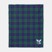 Scott Hutton Tartan Kariert Fleecedecke (Vorderseite)