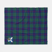 Scott Hutton Tartan Kariert Fleecedecke (Vorderseite (Horizontal))