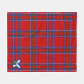 Scott Inverness District Tartan Kariert Fleecedecke (Vorderseite (Horizontal))