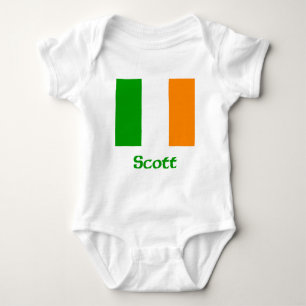 Scott-Iren-Flagge Baby Strampler