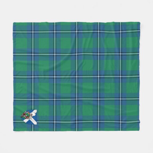 Scott Irvine Ancient Tartan Kariert Fleecedecke (Vorderseite (Horizontal))