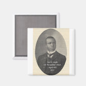 Scott Joplin 1907 Magnet (Vorderseite/Rückseite)