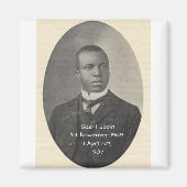 Scott Joplin 1907 Magnet (Vorne)