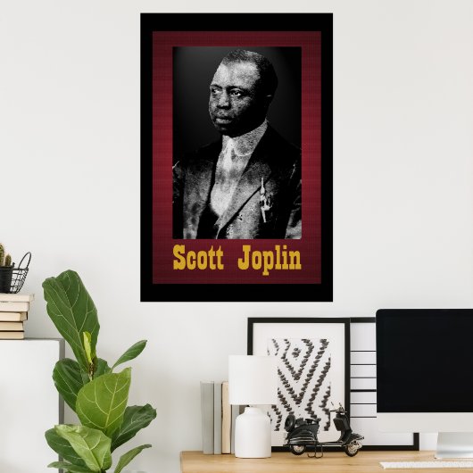 Scott Joplin 36 x 24 Poster (Heimbüro)