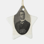 Scott Joplin Keramik Ornament (Rechts)