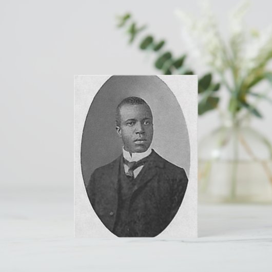 Scott Joplin Postkarte (Stehend Vorderseite)