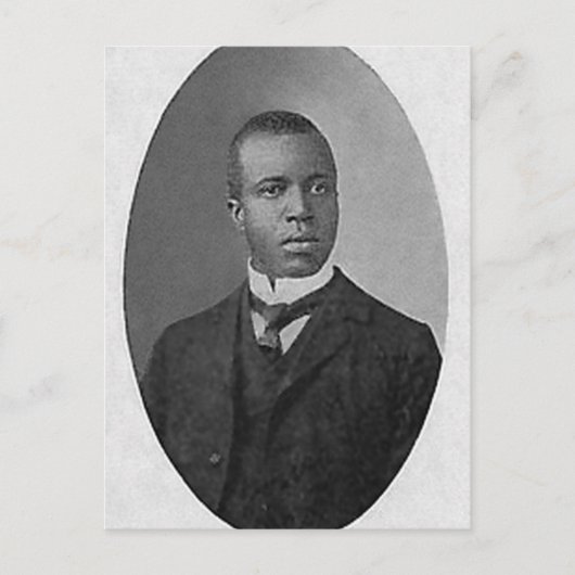 Scott Joplin Postkarte (Vorderseite)