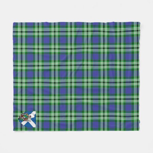 Scott Learmont Tartan Kariert Fleecedecke (Vorderseite (Horizontal))