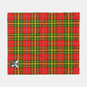 Scott Leask Tartan Kariert Fleecedecke (Vorderseite (Horizontal))