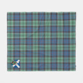 Scott Leslie Junting Ancient Tartan Kariert Fleecedecke (Vorderseite (Horizontal))