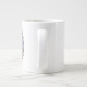 Scott Lion Navy Blue Celtic Knot Jumbo-Tasse (Rückseite)