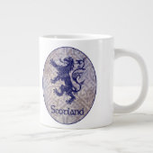 Scott Lion Navy Blue Celtic Knot Jumbo-Tasse (Rechts)