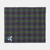 Scott Lumsden Hunting Tartan Kariert Fleecedecke (Vorderseite (Horizontal))