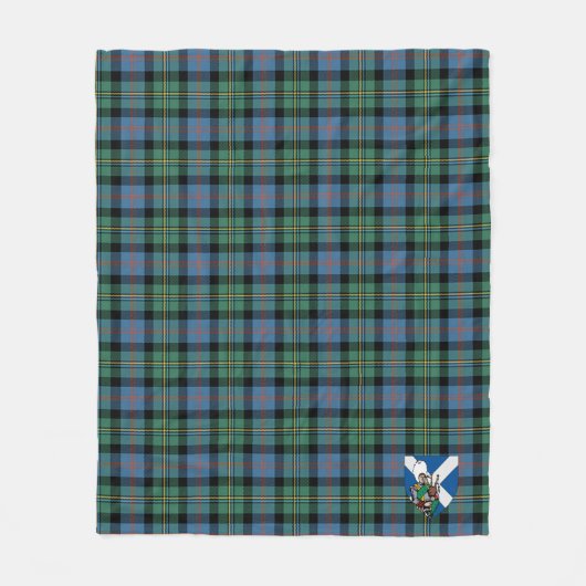 Scott Malcolm Ancient Tartan Kariert Fleecedecke (Vorderseite)