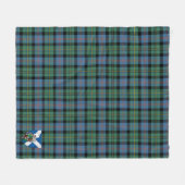 Scott Malcolm Ancient Tartan Kariert Fleecedecke (Vorderseite (Horizontal))