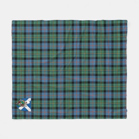 Scott Malcolm Ancient Tartan Kariert Fleecedecke (Vorderseite (Horizontal))