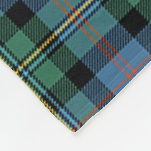 Scott Malcolm Ancient Tartan Kariert Fleecedecke (Ecke)
