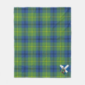 Scott Marjoribanks Ancient Tartan Kariert Fleecedecke (Vorderseite)