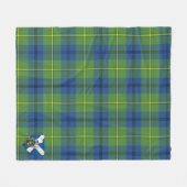 Scott Marjoribanks Ancient Tartan Kariert Fleecedecke (Vorderseite (Horizontal))