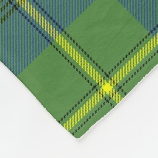 Scott Marjoribanks Ancient Tartan Kariert Fleecedecke (Ecke)