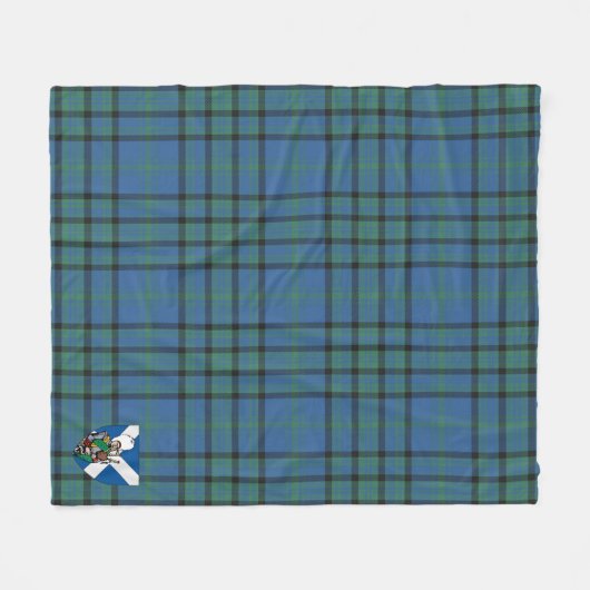 Scott Matheson Junting Ancient Tartan Kariert Fleecedecke (Vorderseite (Horizontal))