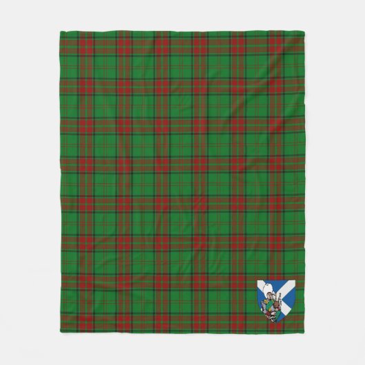 Scott Maxwell Hunting Tartan Kariert Fleecedecke (Vorderseite)