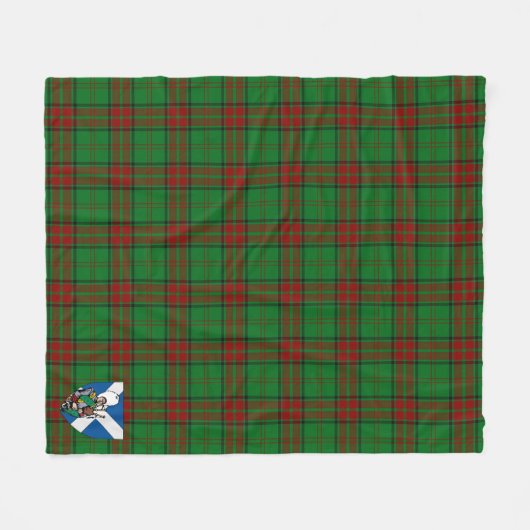 Scott Maxwell Hunting Tartan Kariert Fleecedecke (Vorderseite (Horizontal))