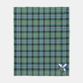 Scott Melville Hunting Tartan Kariert Fleecedecke (Vorderseite)