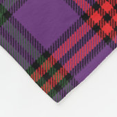 Scott Montgomery Modern Tartan Kariert Fleecedecke (Ecke)